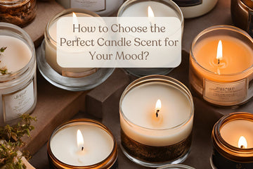 A collection of eco-friendly, hand-poured candles in various scents and styles