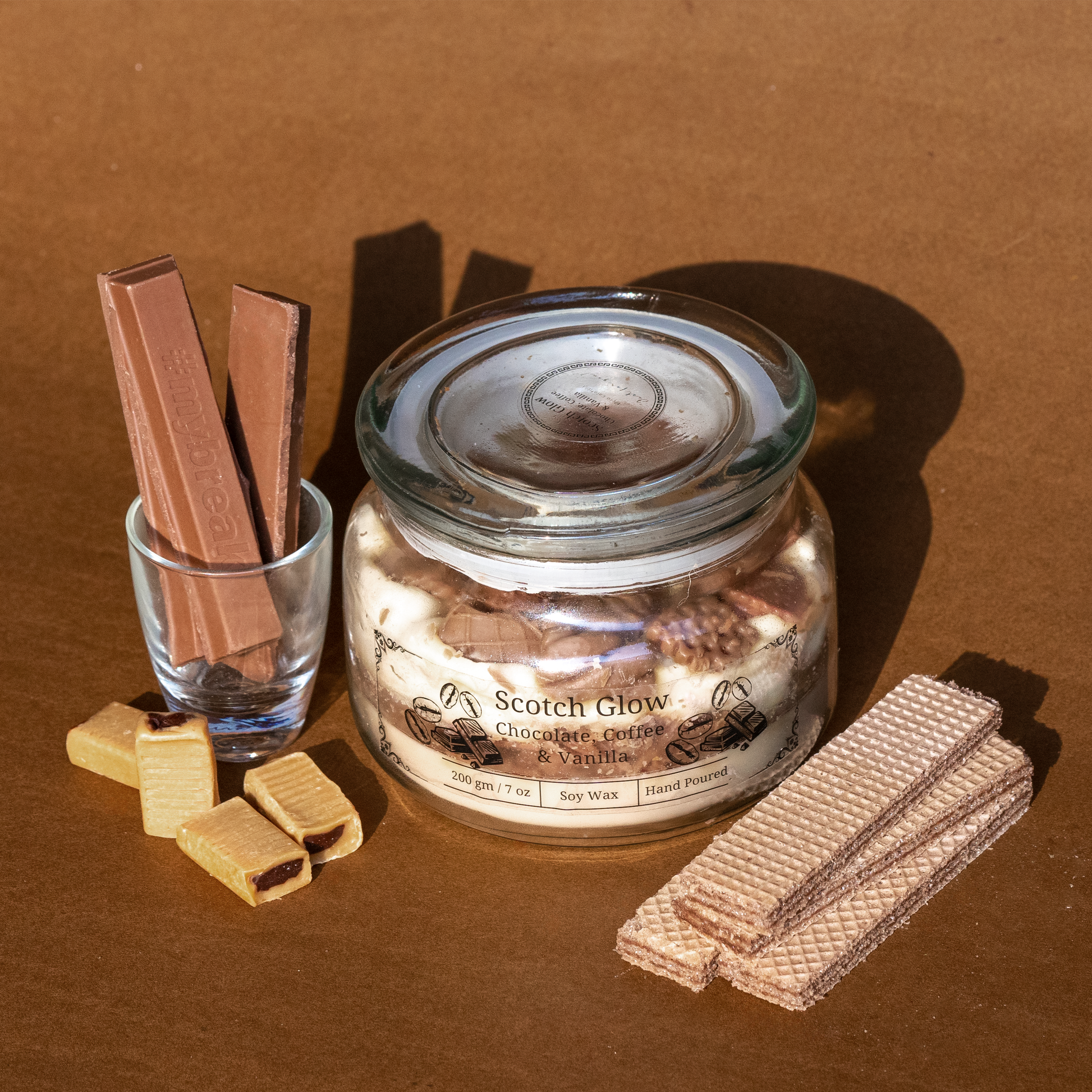 coffee scented candle soy wax