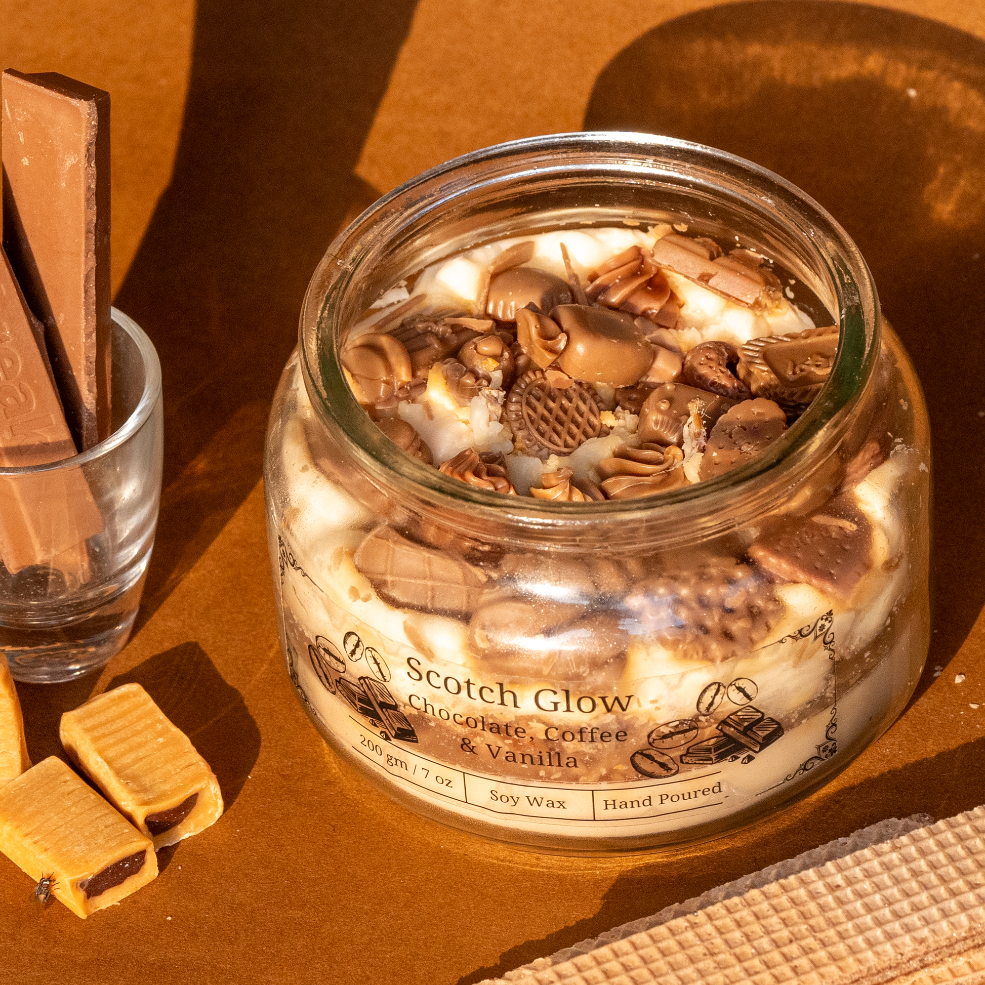 coffee scented candle