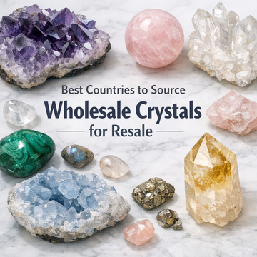 Best Countries to Source Wholesale Crystals for Resale