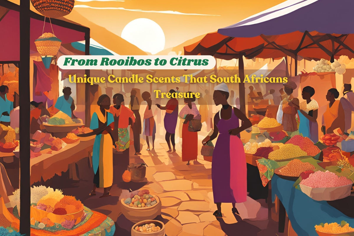 south african people like unique scents in candle 