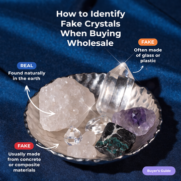 How to Identify Fake Crystals When Buying Wholesale
