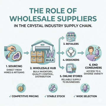 Role of Wholesale Suppliers in the Crystal Industry