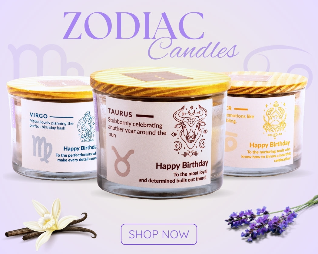 Zodiac Candles Guide: Meaning, Benefits & Gifting Ideas