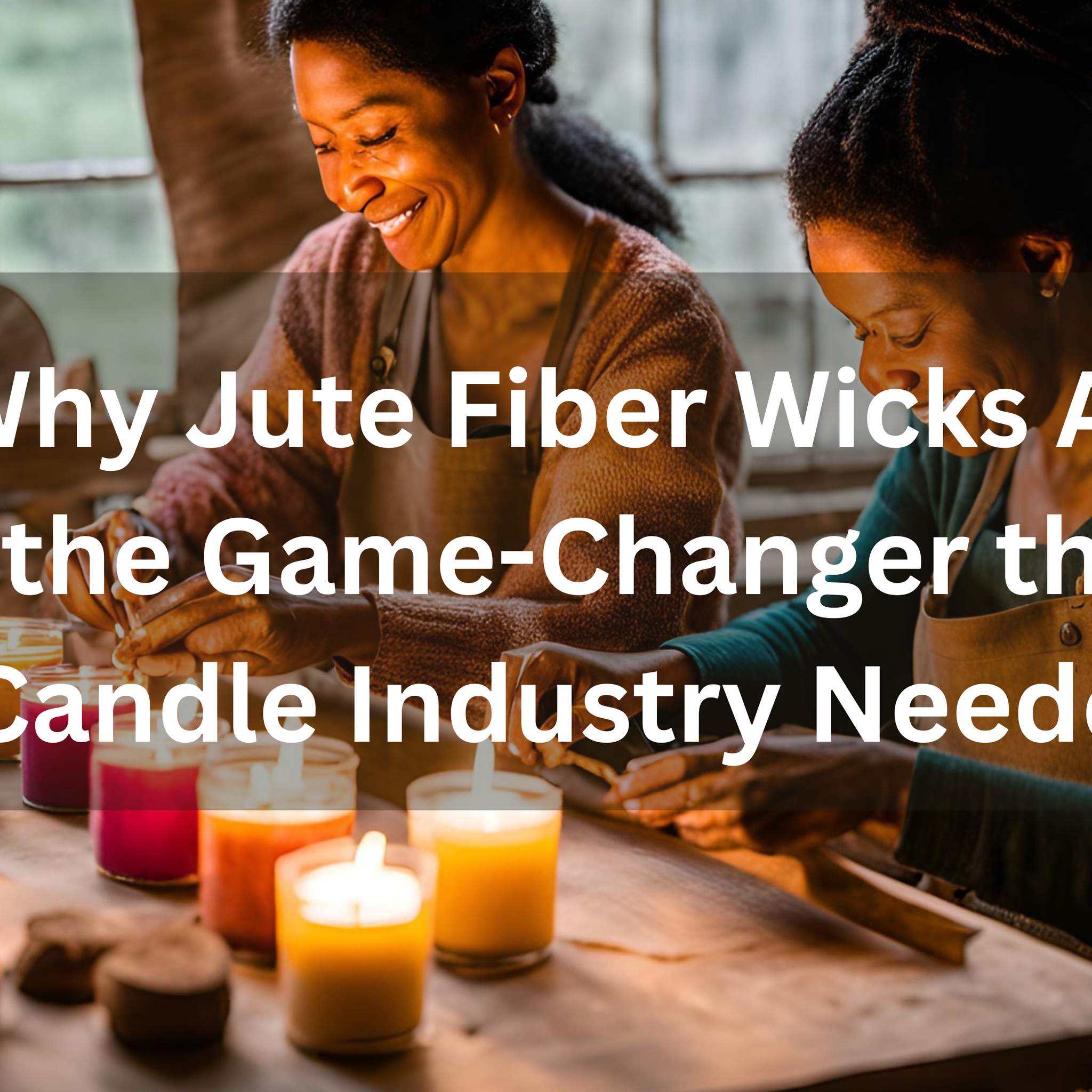 Explore the transformative impact of jute fiber wicks in the candle industry. Cleaner burns, sustainability, and artisanal appeal redefine candle-making.