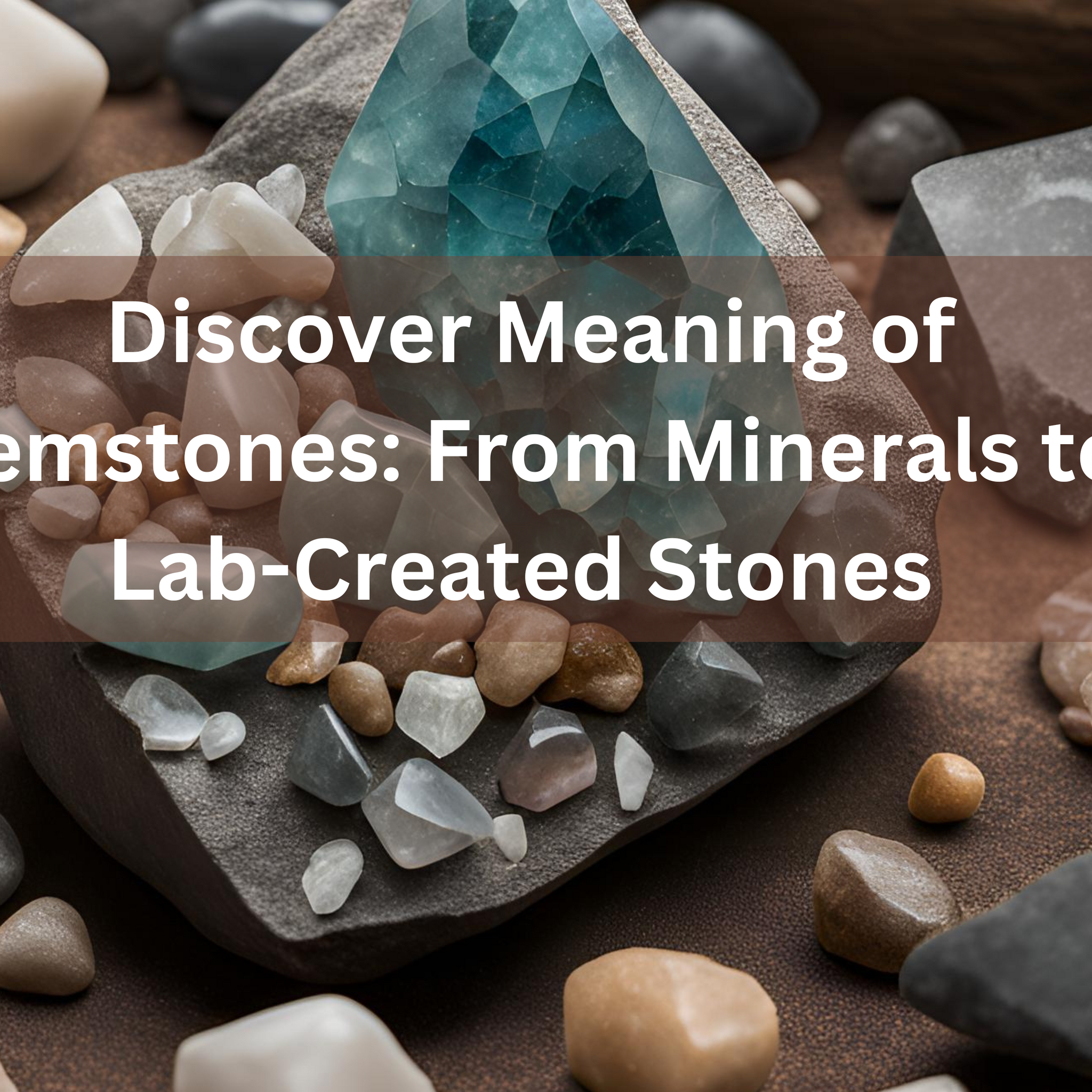 Discover the Beauty and Meaning of Gemstones: From Minerals to Lab-Created Stones