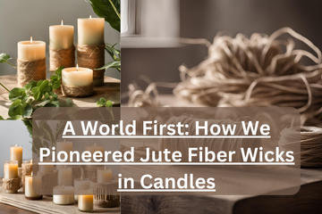 Explore the groundbreaking innovation of jute fiber wicks by Jade’s Essence. Discover how eco-friendly luxury is redefining the candle industry.