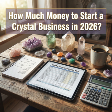 How Much Money to Start a Crystal Business in 2026?