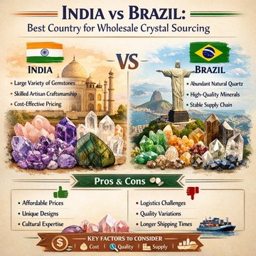 India vs Brazil: Best Country for Wholesale Crystal Sourcing