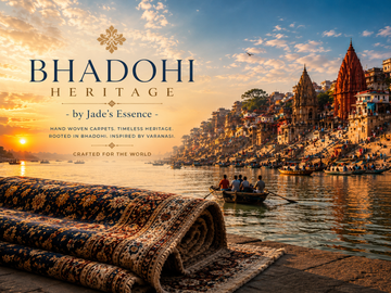 Bhadohi Heritage Carpets by Jade's Essence