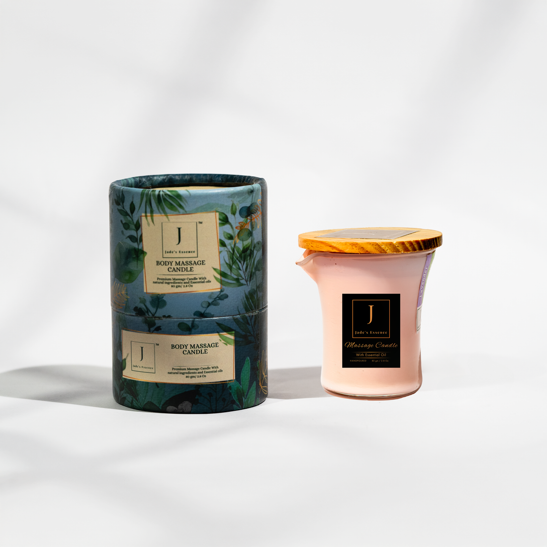 massage candle from jade's essence