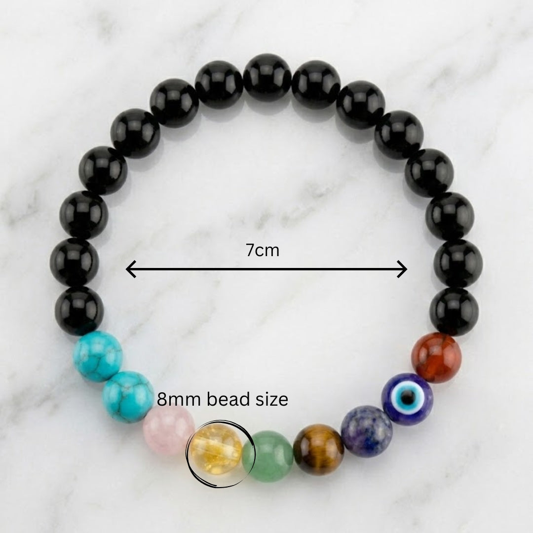 Certified Entrepreneur’s Charm Bracelet 7 chakra