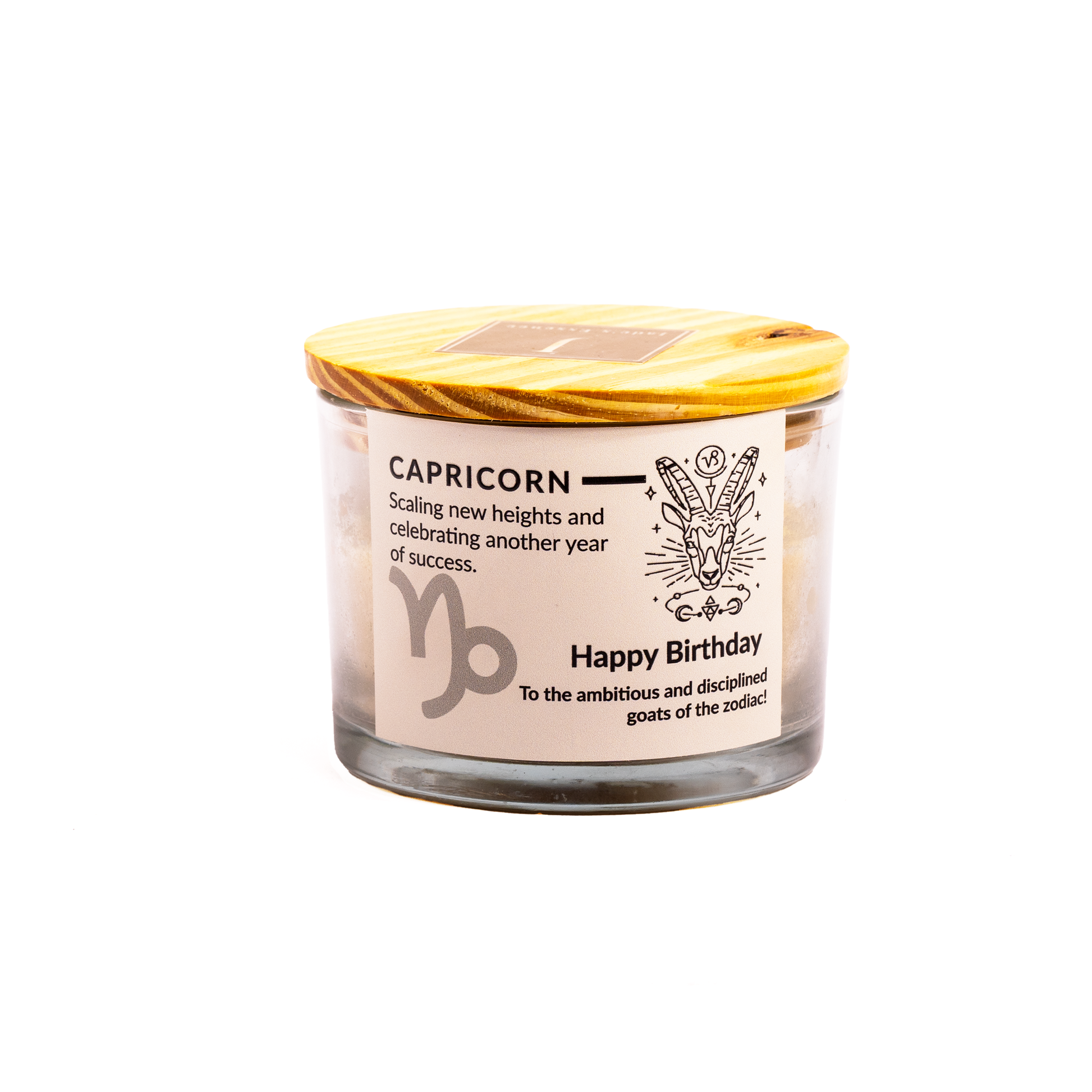 Capricorn Summit Candle
Capricorn zodiac candle with a grounded and sophisticated scent, reflecting Capricorn's determination and ambition.