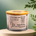 Capricorn Summit Candle
Capricorn zodiac candle with a grounded and sophisticated scent, reflecting Capricorn's determination and ambition.