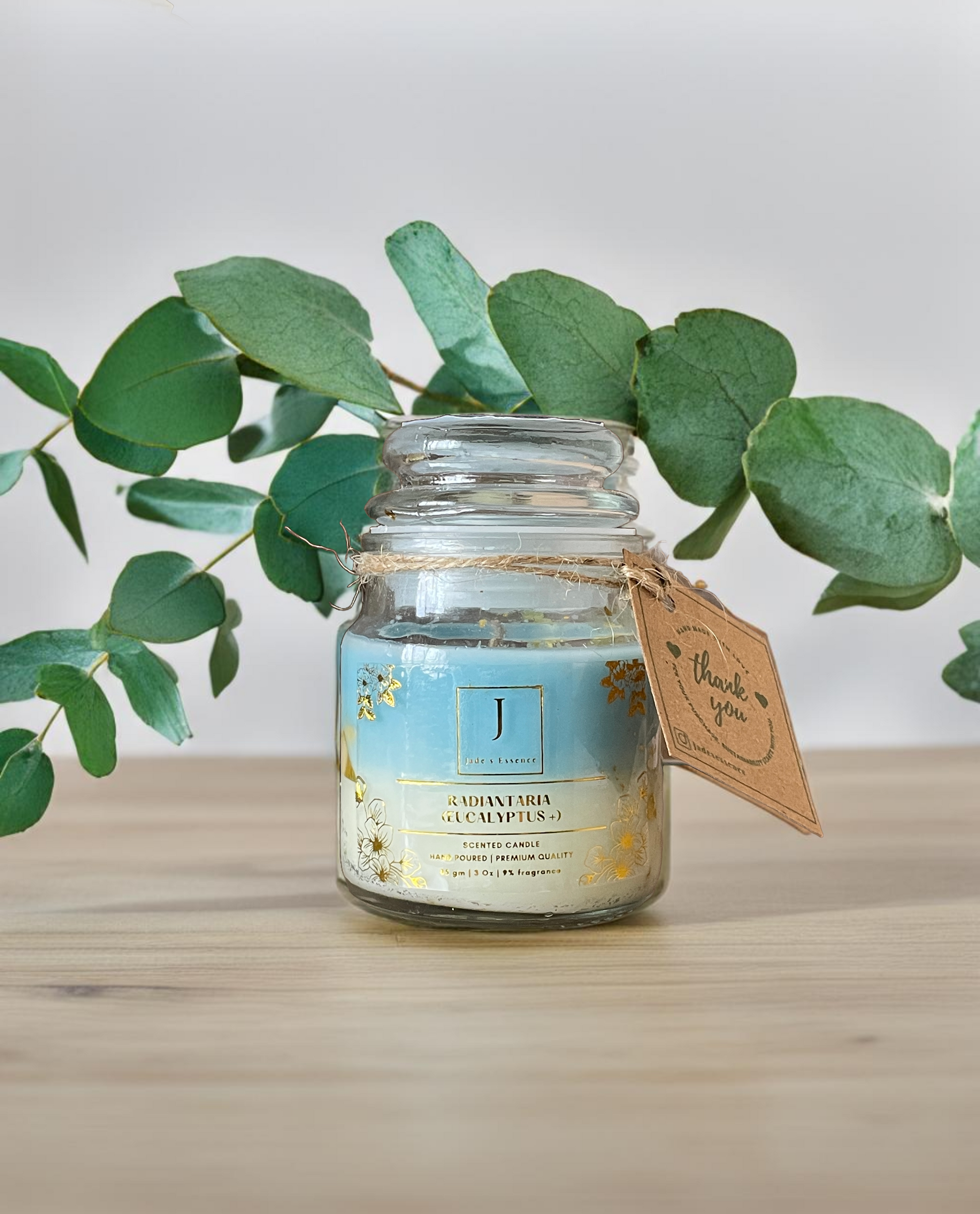 Jade's Essence Eco friendly candle 