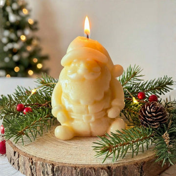 santa candle 