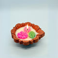Terra cotta Diwali candle