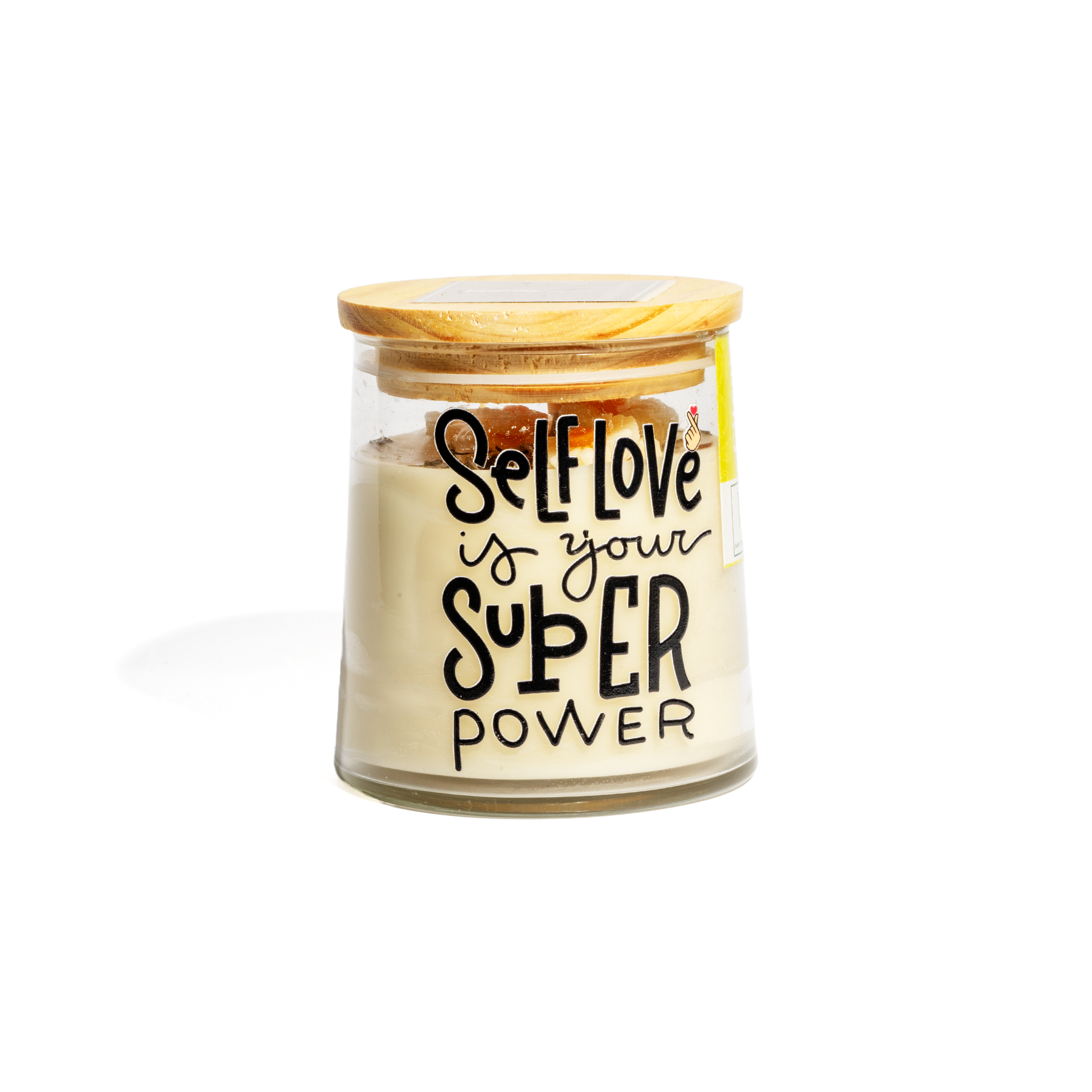 eco friendly scented candle with jute fiber wick 