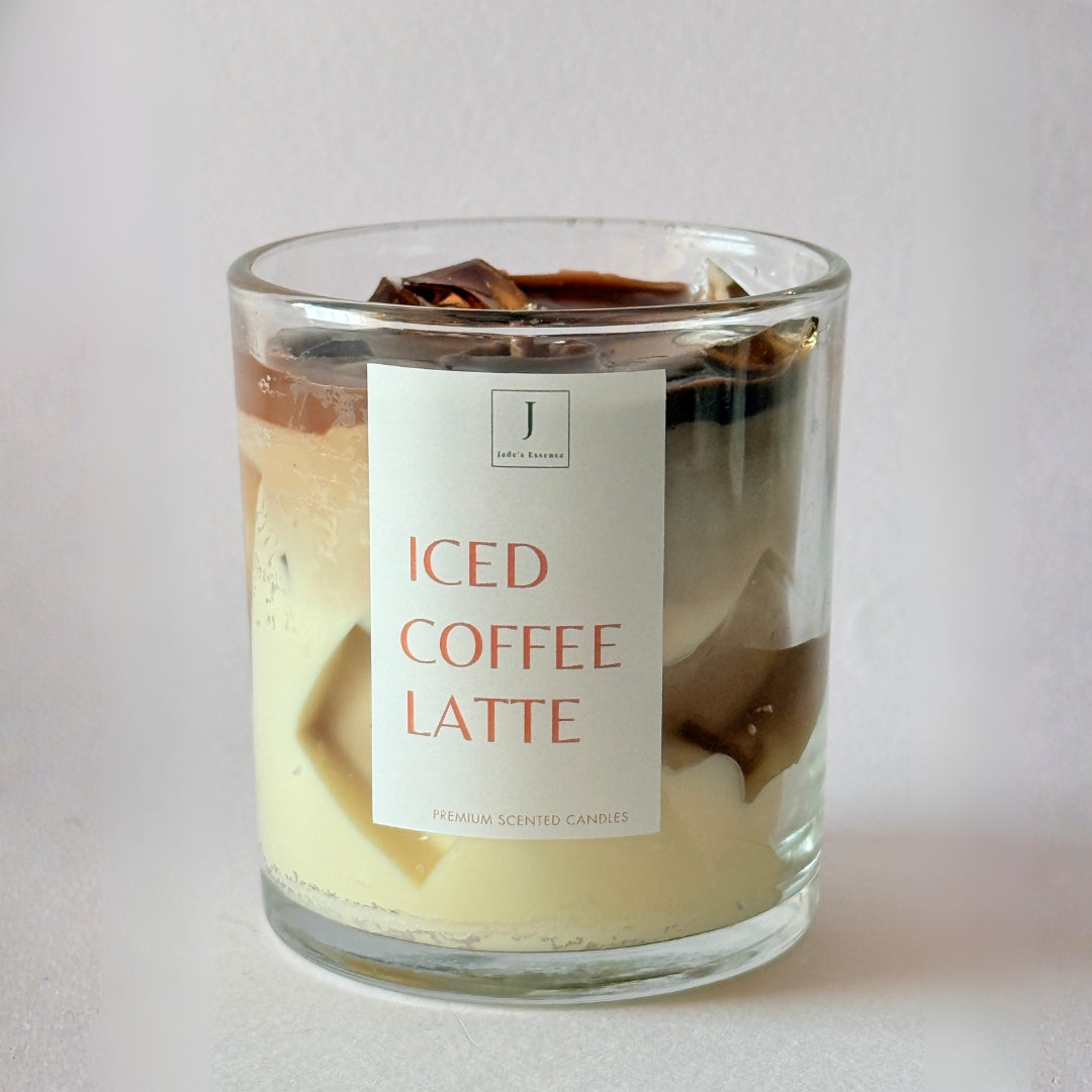 Iced Coffee Latte Candle