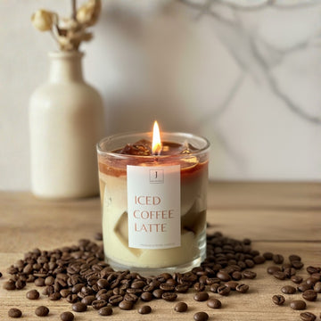 Iced Coffee Latte Candle