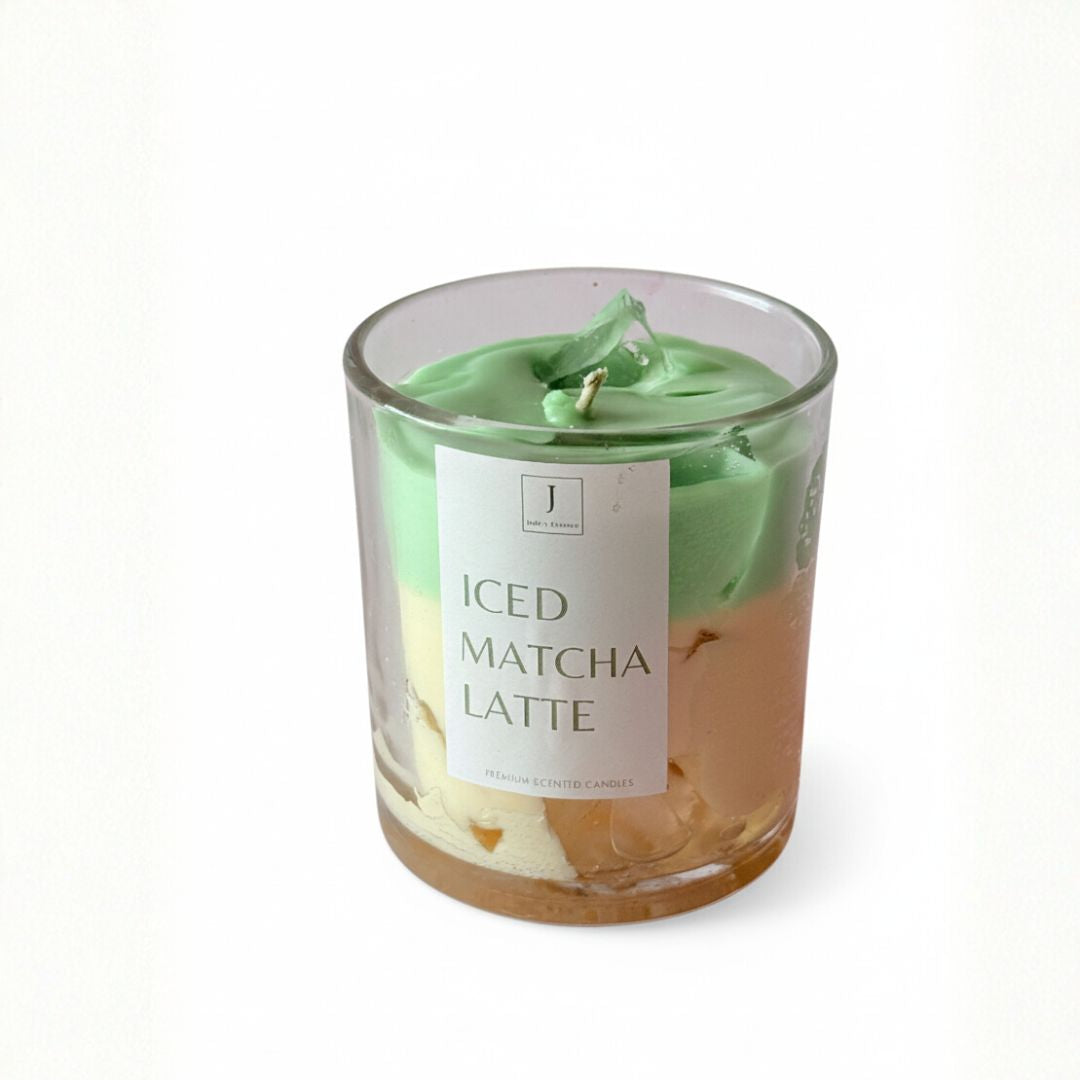 Iced Latte Matcha Vanilla Candle