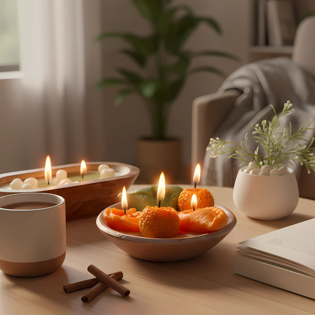 eco friendly candle mithai 