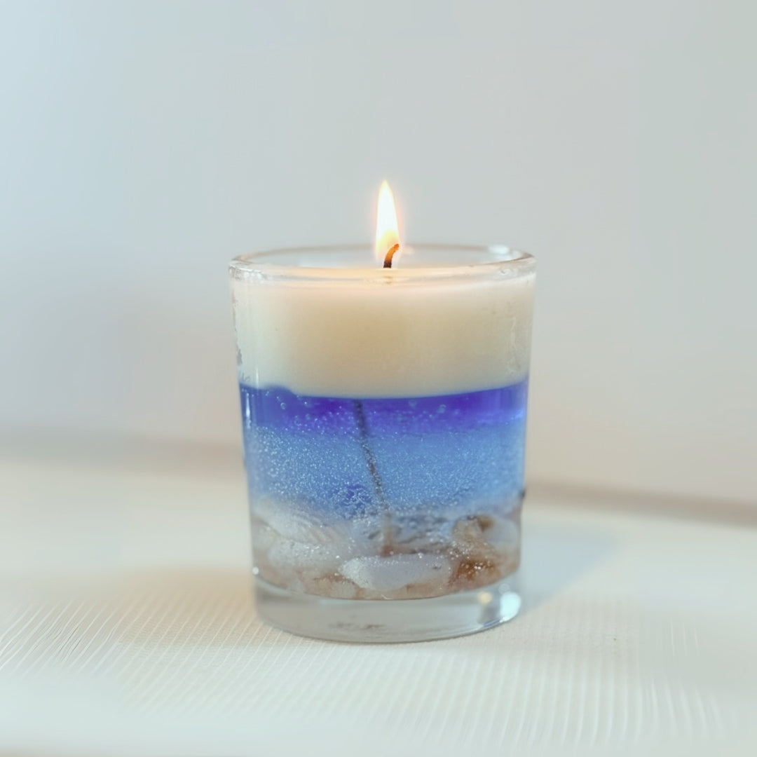 ocean theme candle 