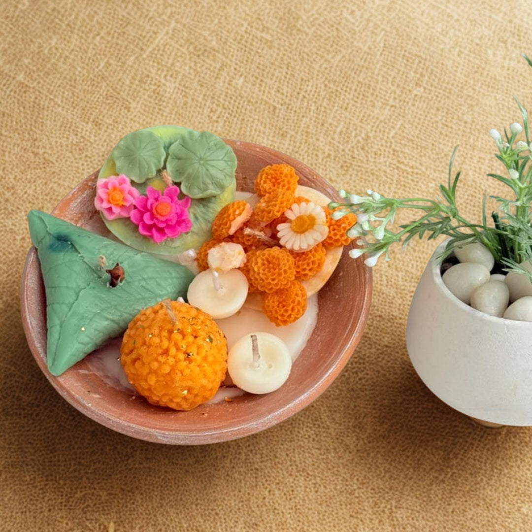 eco friendly candle for pooja
