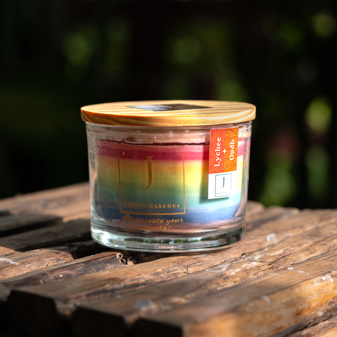 pride candle from jade's essence
