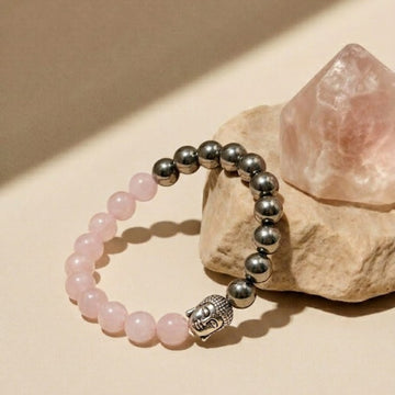 Certified Rose Quartz Bracelet