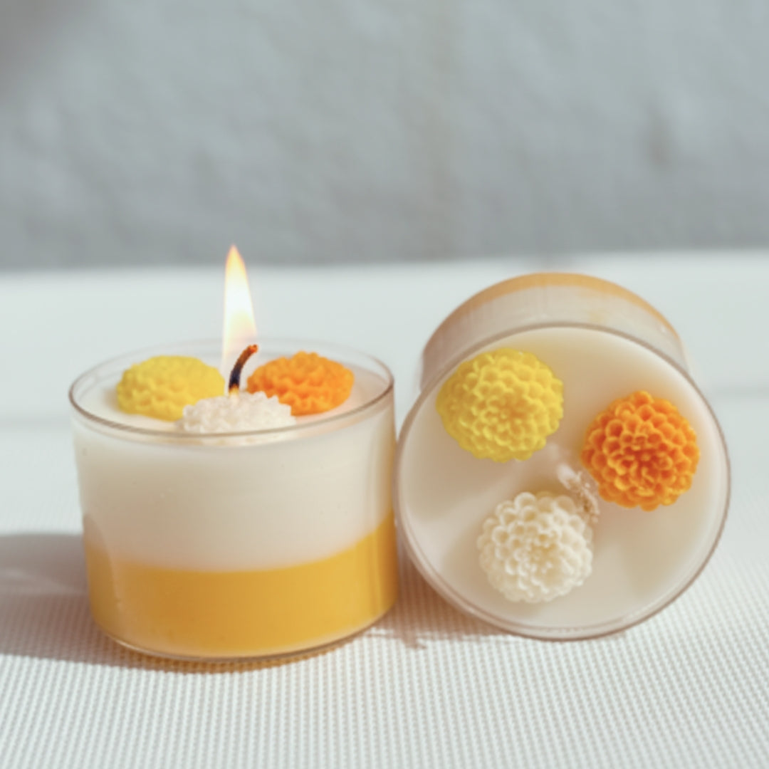 eco friendly candle summer bloom 